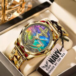 US Navy Alloy Luxury Quartz Watch - MAITM12720