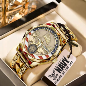 US Navy Alloy Luxury Quartz Watch - MAITM12906