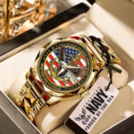 US Navy Alloy Luxury Quartz Watch - MAITM12907