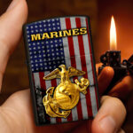 US Marine Corps Zippo Lighter Case (No Insert) - TMTHU946