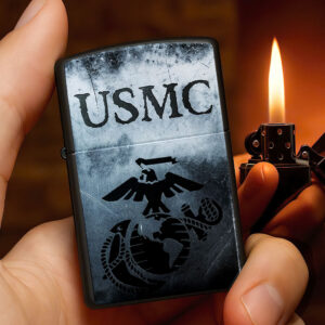 US Marine Corps Zippo Lighter Case (No Insert) - TMTHU947