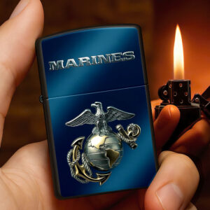 US Marine Corps Zippo Lighter Case (No Insert) - TMTHU948