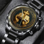 Christian Black Stainless Steel Watch - TMTHU680