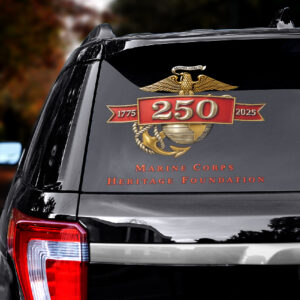 US Marine Corps 250th Anniversary 2025 Car Sticker – TMTHU688