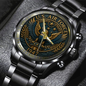 US Air Force Black Stainless Steel Watch - TANTN15886