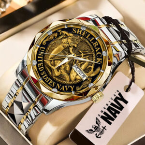 US Navy Alloy Luxury Quartz Watch - TMTHU786