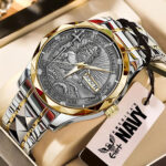 US Navy Alloy Luxury Quartz Watch - TMTHU840