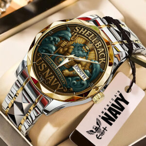 US Navy 250th Anniversary 2025 Alloy Luxury Quartz Watch - TMTHU894
