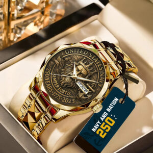 US Navy Alloy Luxury Quartz Watch - TANTN16259