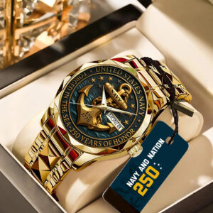 US Navy Alloy Luxury Quartz Watch - TANTN15989