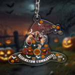 Washington Commanders Custom Shape 1-side Printed Acrylic Keychain - HOATT12995