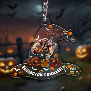 Washington Commanders Custom Shape 1-side Printed Acrylic Keychain - HOATT12995