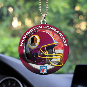 Washington Commanders Custom Shape 2-sided Acrylic Car Ornament – TANTN16312
