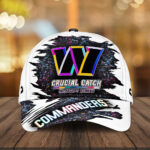 Washington Commanders x Crucial Catch Intercept Cancer Classic Cap - MAITM12978