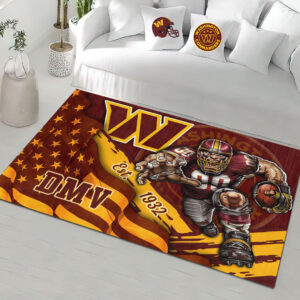 Washington Commanders Rectangular Rug - HOATT13181