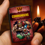 Washington Commanders Zippo Lighter Case (No Insert) - HOATT13341