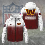 Washington Commanders 3D Windbreaker Jacket - TANTN15762
