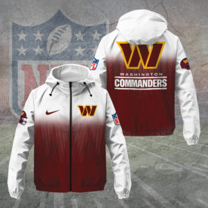 Washington Commanders 3D Windbreaker Jacket - TANTN15762