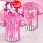 Personalized Washington Nationals x Breast Cancer Awareness 2025 Baseball Jersey - MAITM13043