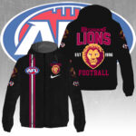 Brisbane Lions 3D Windbreaker Jacket - GNE4322