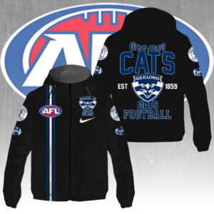 Geelong FC 3D Windbreaker Jacket - GNE4327