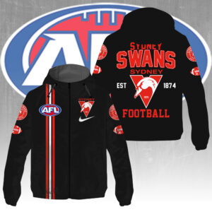 Sydney Swans FC 3D Windbreaker Jacket - GNE4336