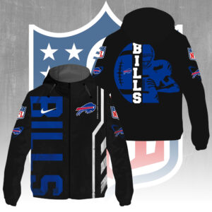 Buffalo Bills 3D Windbreaker Jacket - GNE4349