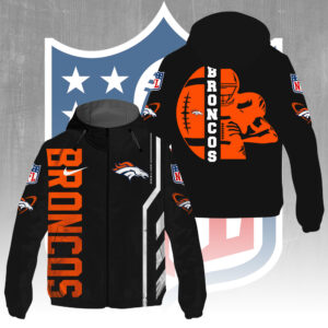 Denver Broncos 3D Windbreaker Jacket - GNE4355