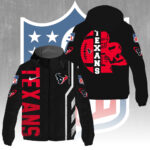 Houston Texans 3D Windbreaker Jacket - GNE4357