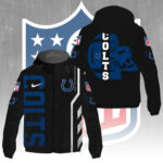 Indianapolis Colts 3D Windbreaker Jacket - GNE4359