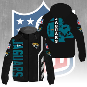 Jacksonville Jaguars 3D Windbreaker Jacket - GNE4361