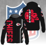 Kansas City Chiefs 3D Windbreaker Jacket - GNE4363