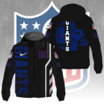 New York Giants 3D Windbreaker Jacket - GNE4366