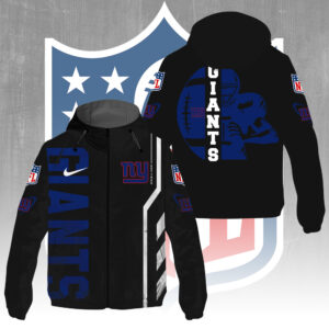 New York Giants 3D Windbreaker Jacket - GNE4366