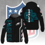 Philadelphia Eagles 3D Windbreaker Jacket - GNE4368