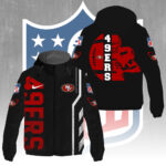 San Francisco 49ers 3D Windbreaker Jacket - GNE4370
