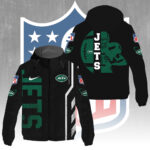 New York Jets 3D Windbreaker Jacket - GNE4373