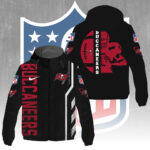 Tampa Bay Buccaneers 3D Windbreaker Jacket - GNE4374