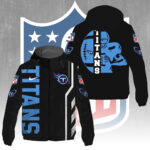 Tennessee Titans 3D Windbreaker Jacket - GNE4377