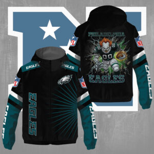 Philadelphia Eagles x Pennywise 3D Windbreaker Jacket - TMTHU791