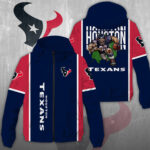 Houston Texans 3D Windbreaker Jacket - NGHIAVT3914
