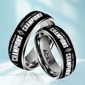 Las Vegas Aces 2025 WNBA Champions Custom Alloy Ring - MAITM13350