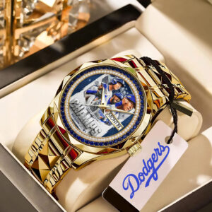Los Angeles Dodgers 2025 National League Alloy Luxury Quartz Watch - MAITM13542