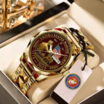 US Marine Corps 2025 Alloy Luxury Quartz Watch - MAITM13270