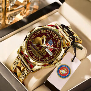 US Marine Corps 2025 Alloy Luxury Quartz Watch - MAITM13270