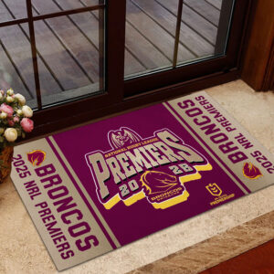 Brisbane Broncos 2025 Premiers Doormat - MAITM13259