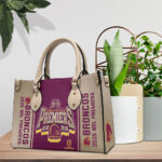 Brisbane Broncos 2025 Premiers Leather HandBag - MAITM13337
