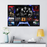Metallica Rectangle Canvas With Inner Frame - MAITM13381