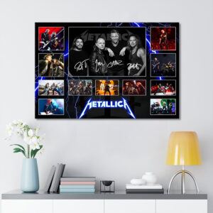 Metallica Rectangle Canvas With Inner Frame - MAITM13381