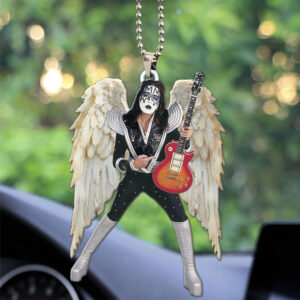 KISS x Ace Frehley Custom shape 2-sided Acrylic Car Ornament - MAITM13490